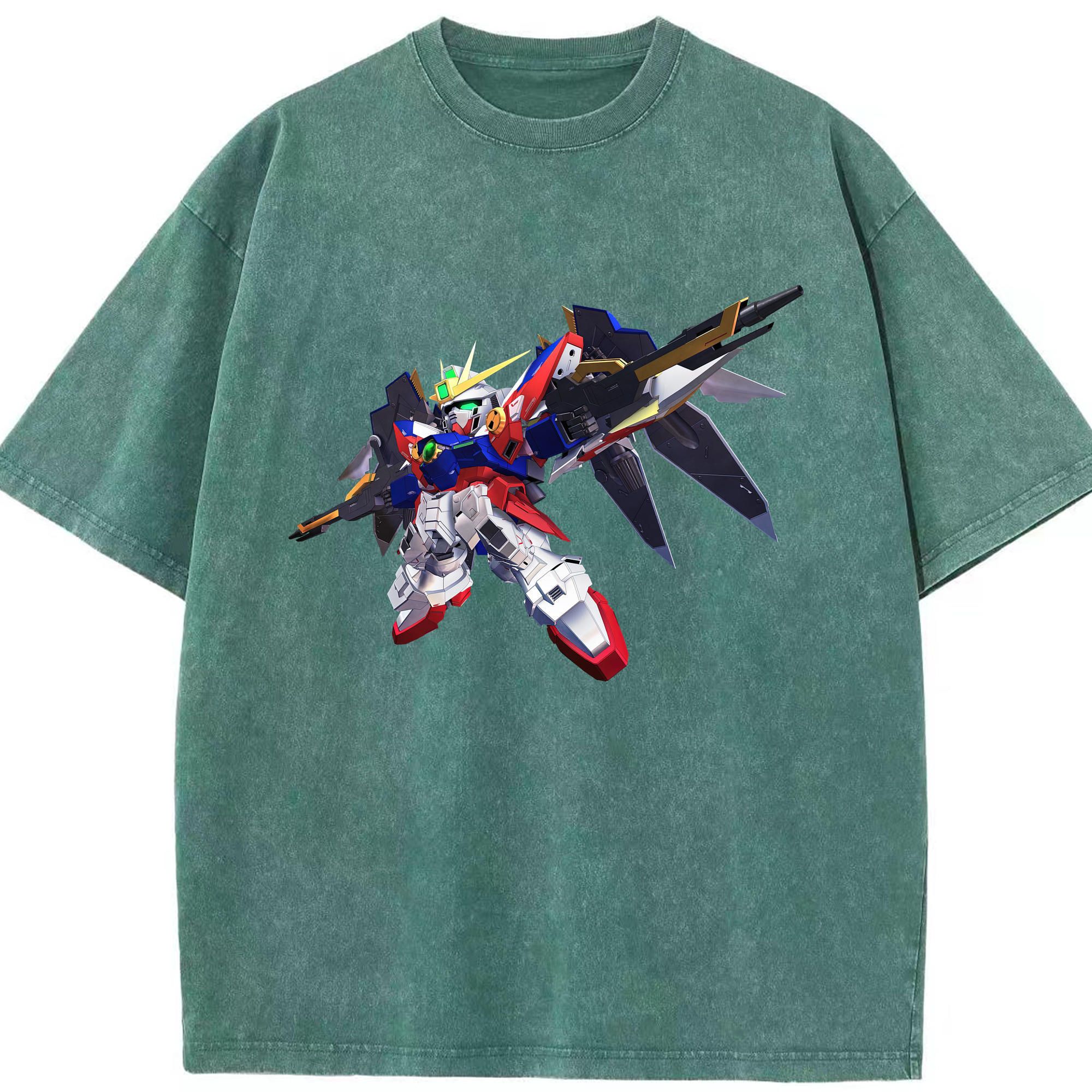 （画像用） 機動戦士ガンダム Mobile Suit Gundam 綿100% ヴィンテージ風 半袖Tシャツ（フロントプリント）